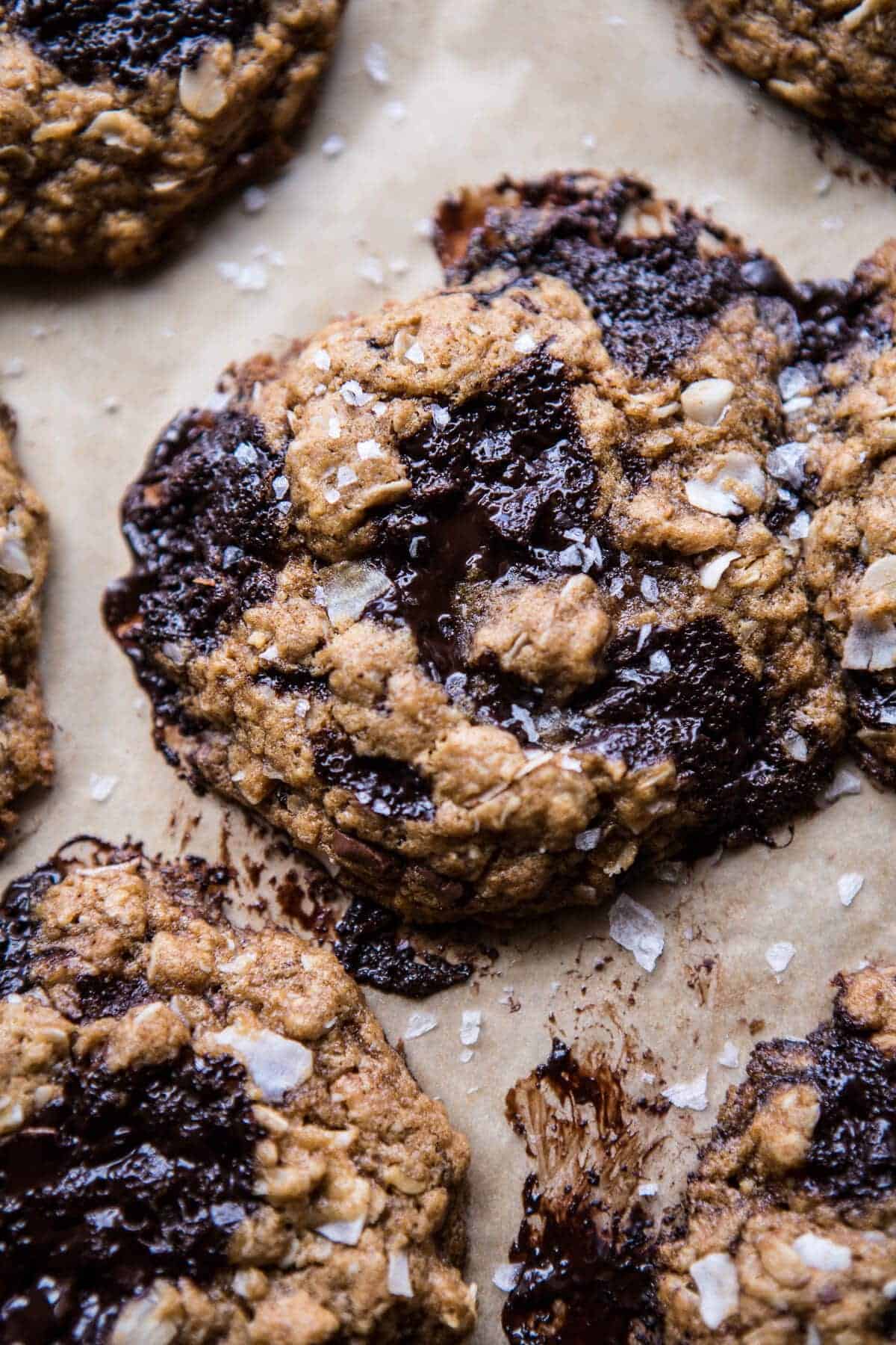 Coconut Chocolate Chunk Cookies | halfbakedharvest.com @hbharvest
