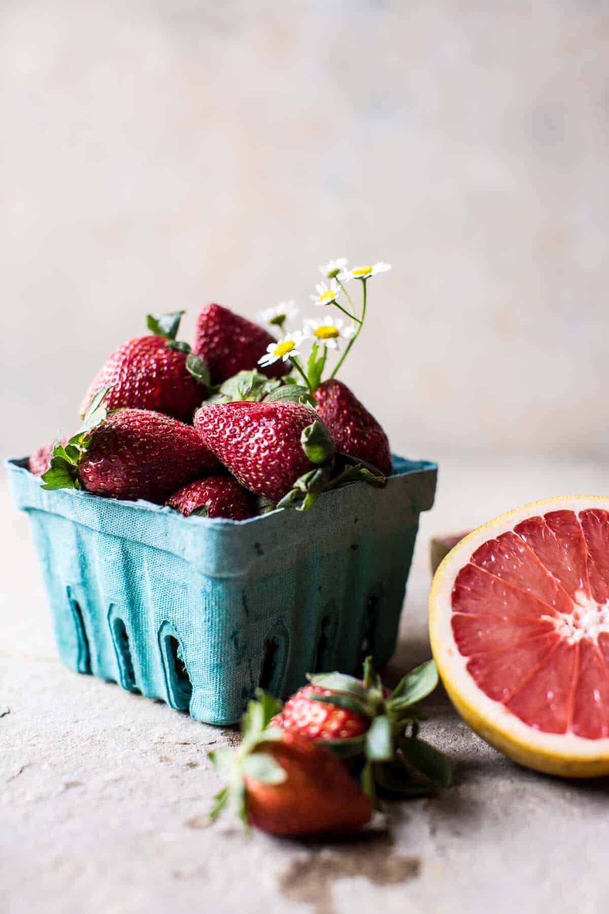 Strawberry Chamomile Paloma | halfbakedharvest.com @hbharvest