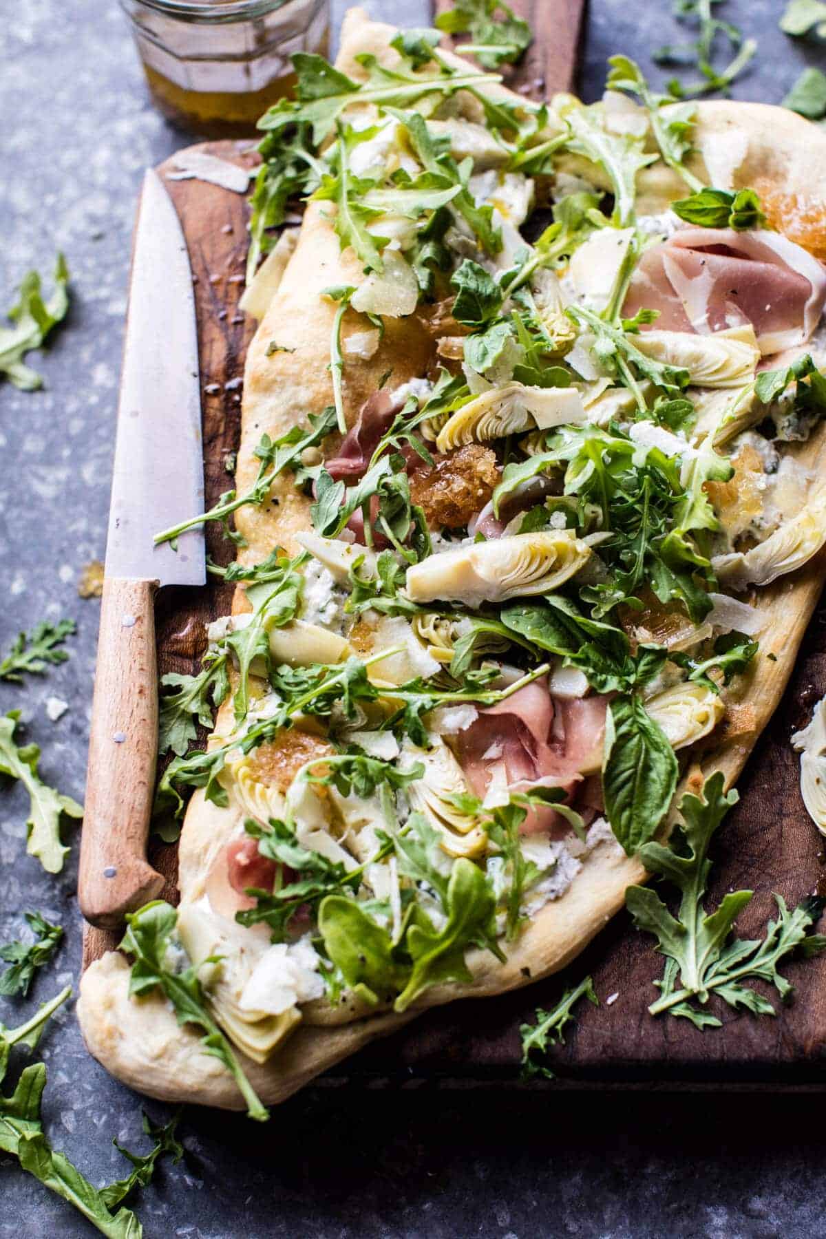 Artichoke Ricotta Flatbread | halfbakedharvest.com @hbharvest