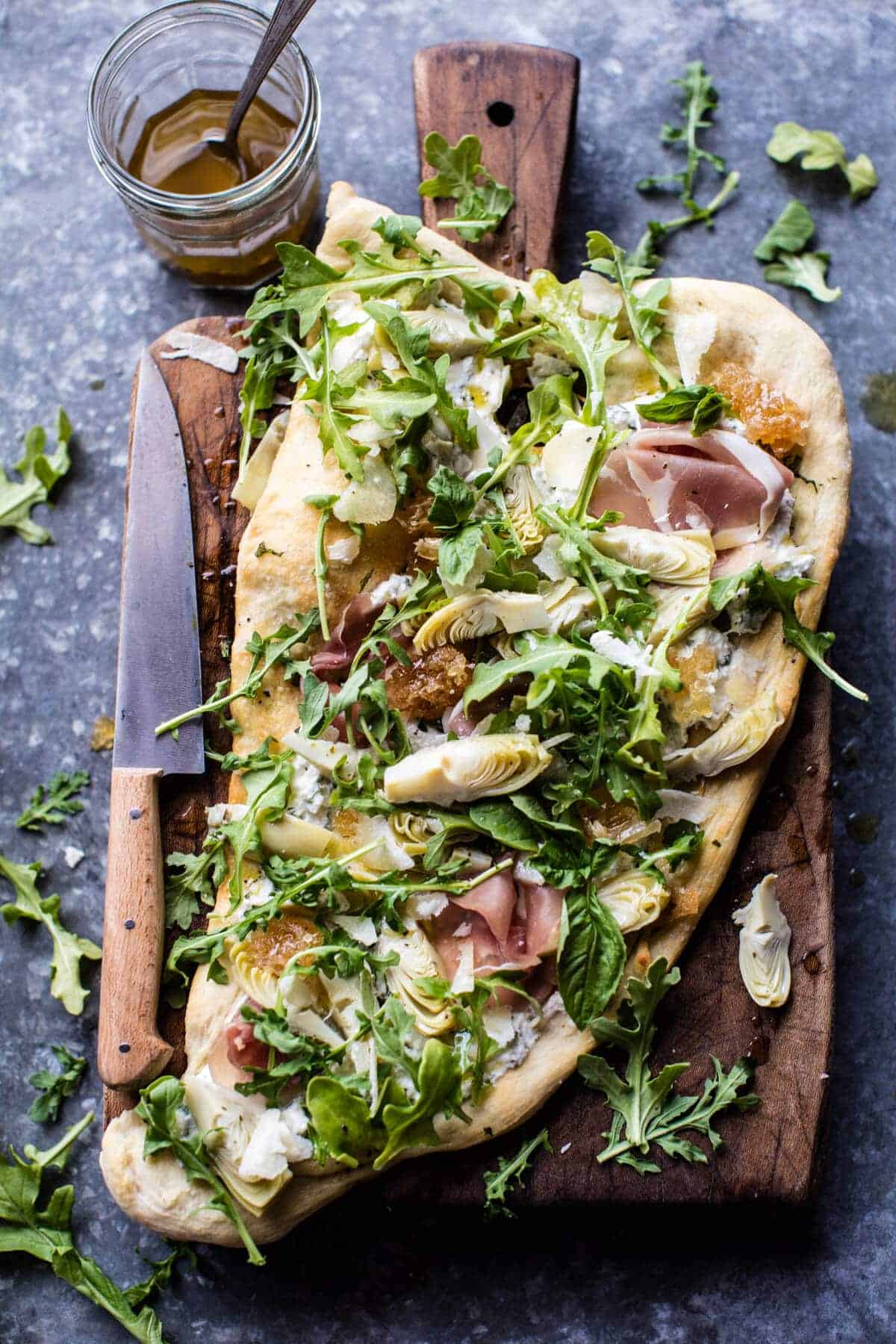 Artichoke Ricotta Flatbread | halfbakedharvest.com @hbharvest