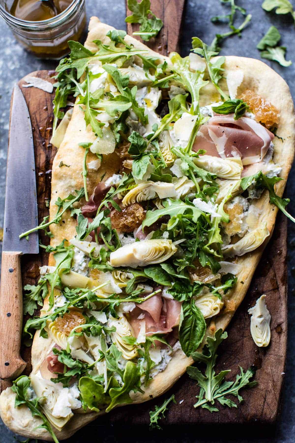 Artichoke Ricotta Flatbread | halfbakedharvest.com @hbharvest