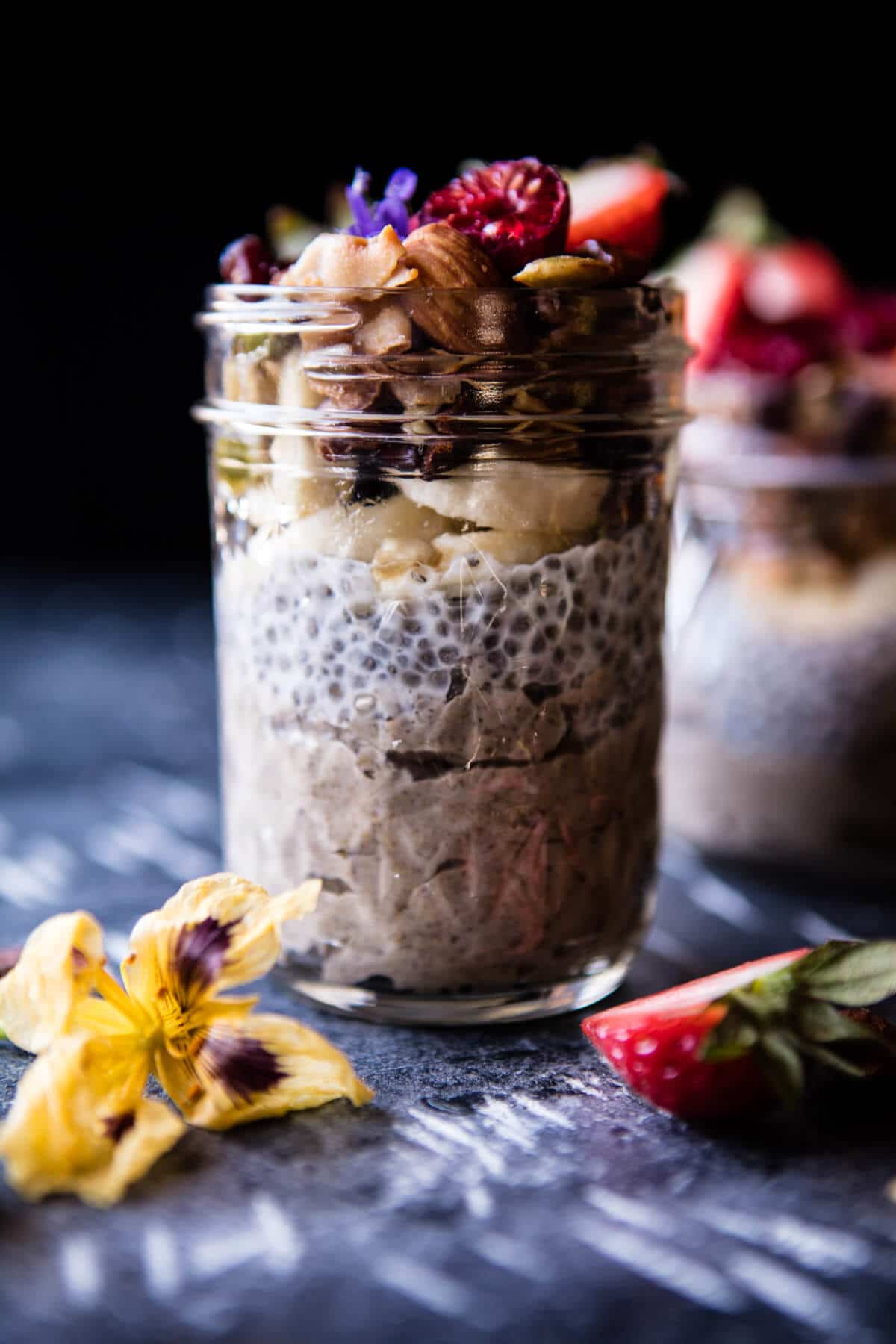Chia Pudding with Grain Free Granola | halfbakedharvest.com @hbharvest