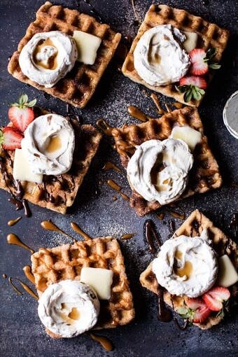 Churro Waffles | halfbakedharvest.com @hbharvest
