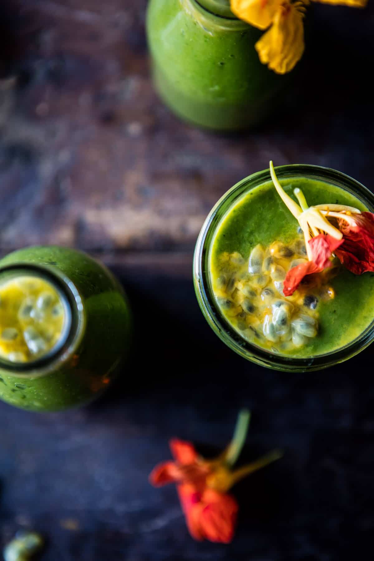 Mango Spinach Smoothie | halfbakedharvest.com @hbharvest