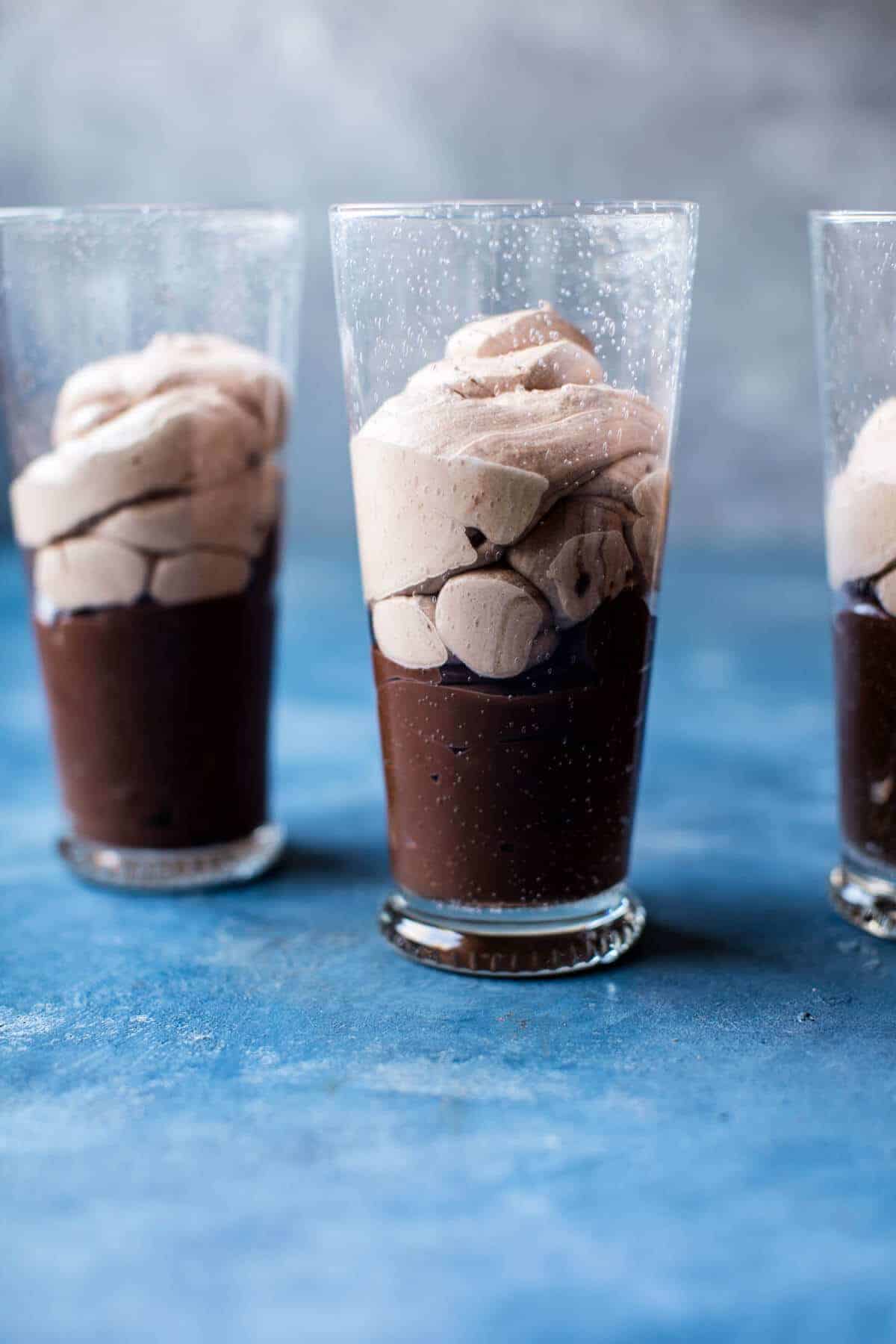 Rocky Road Pudding Parfaits | halfbakedharvest.com @hbharvest