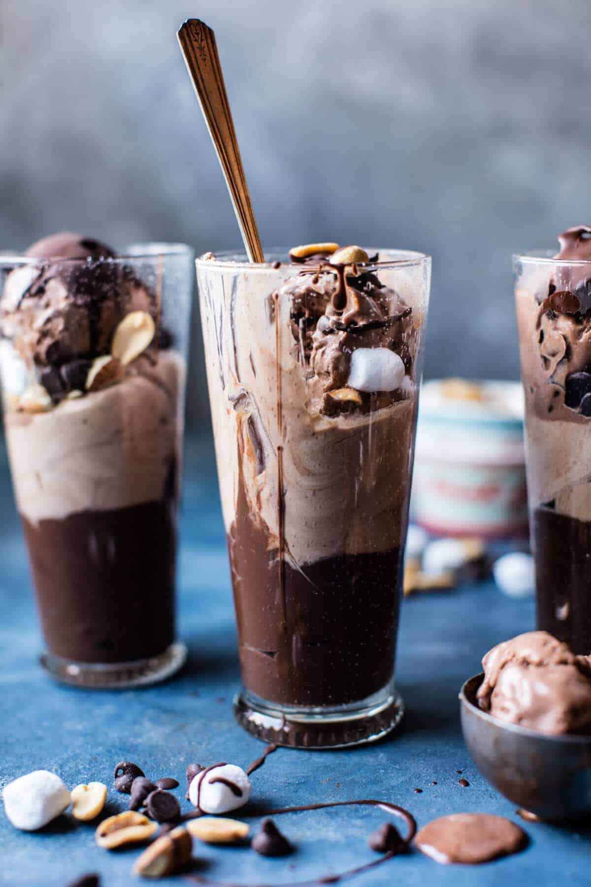 Rocky Road Pudding Parfaits | halfbakedharvest.com @hbharvest