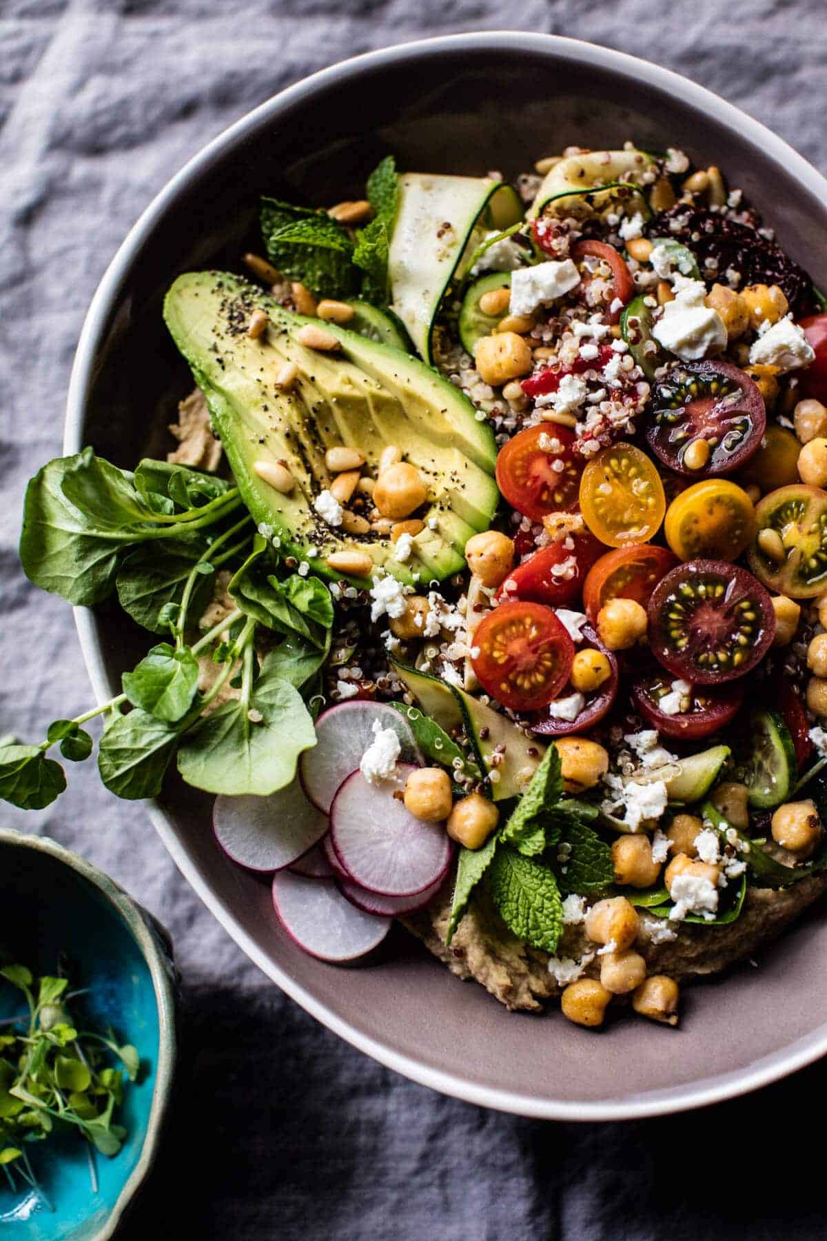 Loaded Greek Quinoa Salad | halfbakedharvest.com @hbharvest