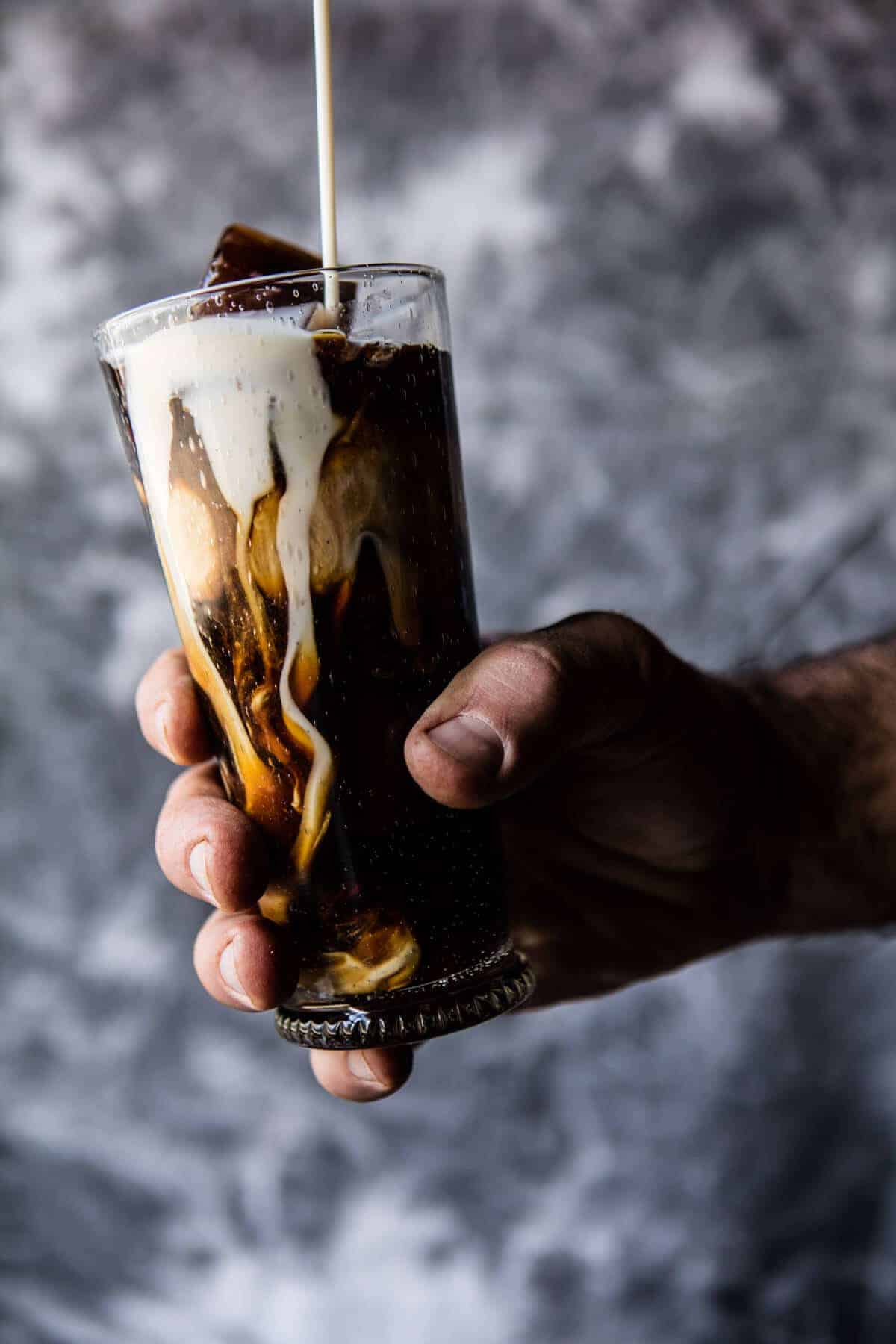 My Perfect Vanilla Bean Iced Coffee | halfbakedharvest.com @ hbharvest