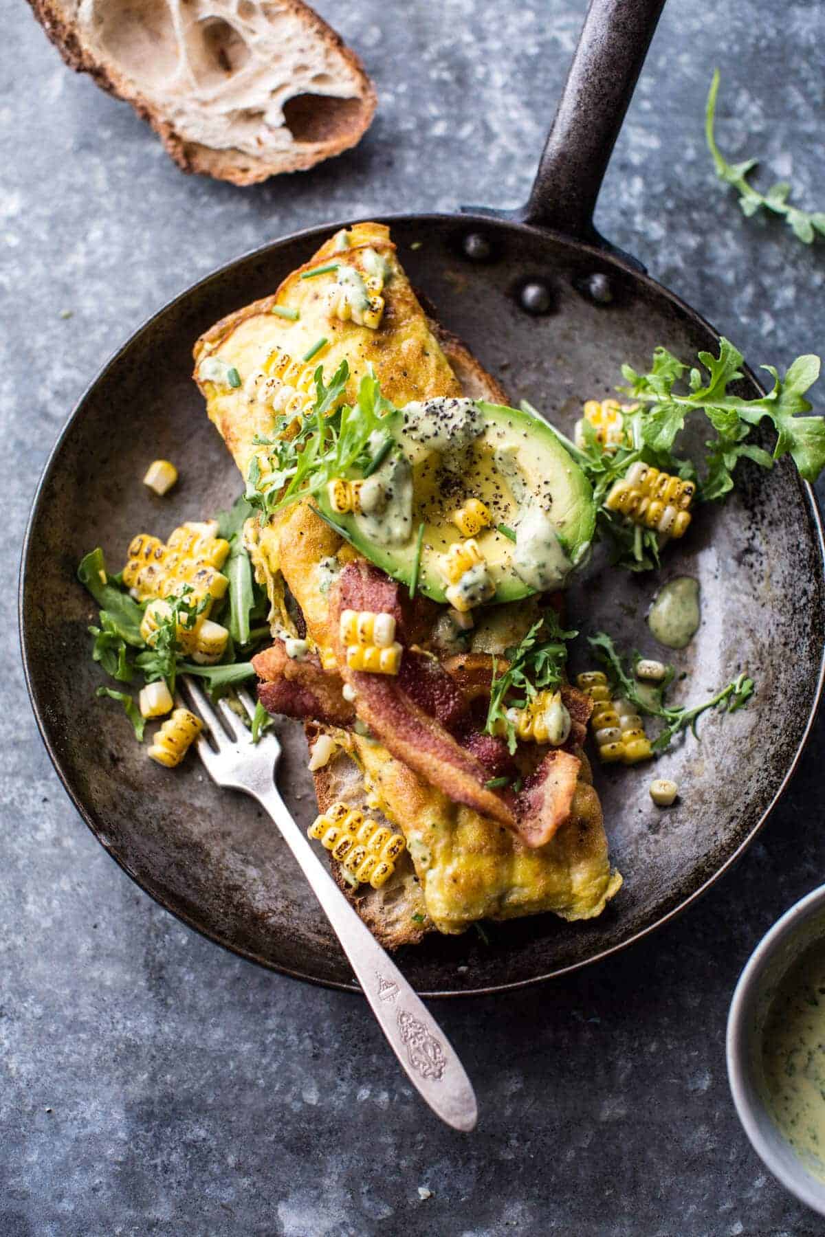 Simple California Style Omelet | halfbakedharvest.com @hbharvest
