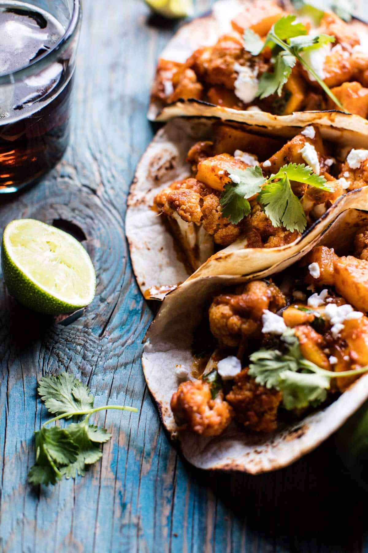 Cauliflower Al Pastor Tacos | halfbakedharvest.com @hbharvest