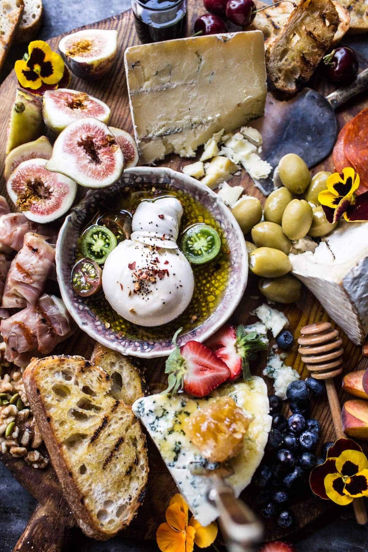 Simple Summer Cheese Board | halfbakedharvest.com @hbharvest