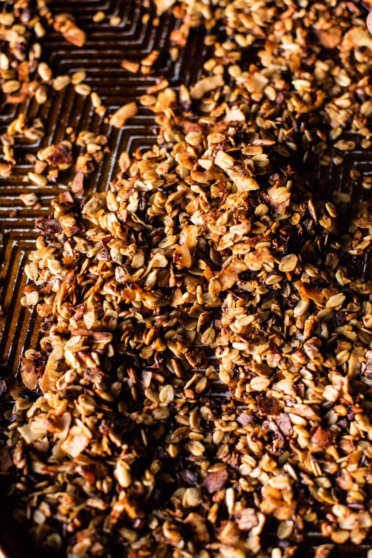 Sunflower Seed, Kale and Cherry Salad with Savory Granola | halfbakedharvest.com @hbharvest