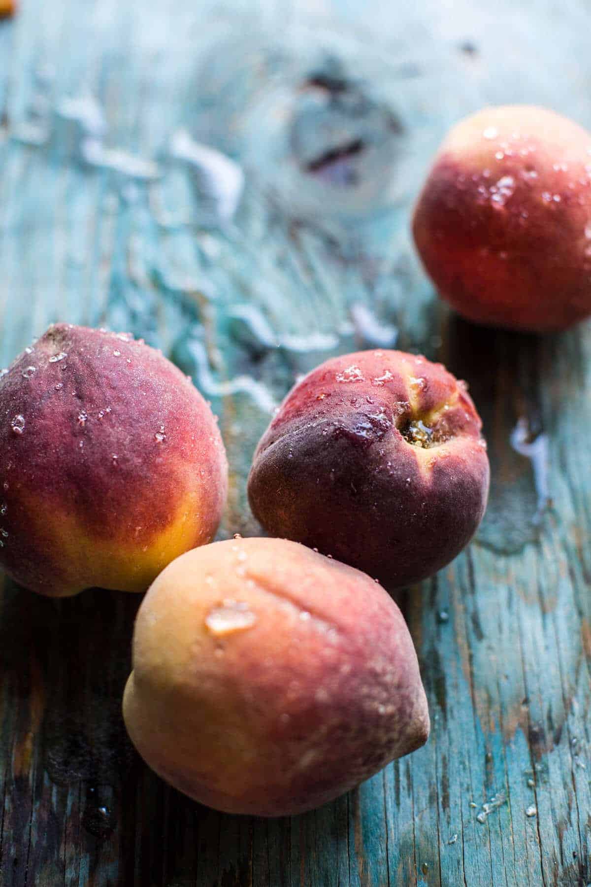 Peach Burrata Pizza with Honey Balsamic | halfbakedharvest.com @hbharvest