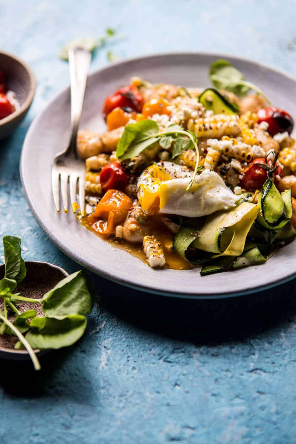 Simple Summer Tomato Pesto and Grilled Corn Gnocchi | halfbakedharvest.com @hbharvest