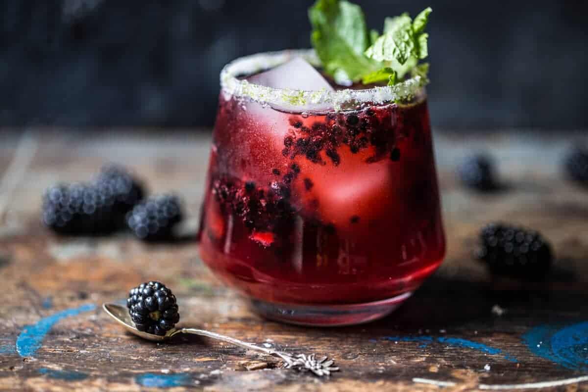 Blackberry Bourbon Smash | halfbakedharvest.com @hbharvest