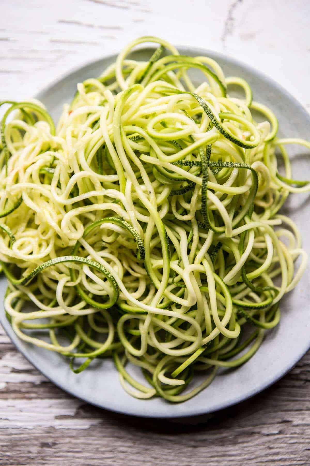 Hoisin Salmon with Zucchini Slaw | halfbakedharvest.com @hbharvest