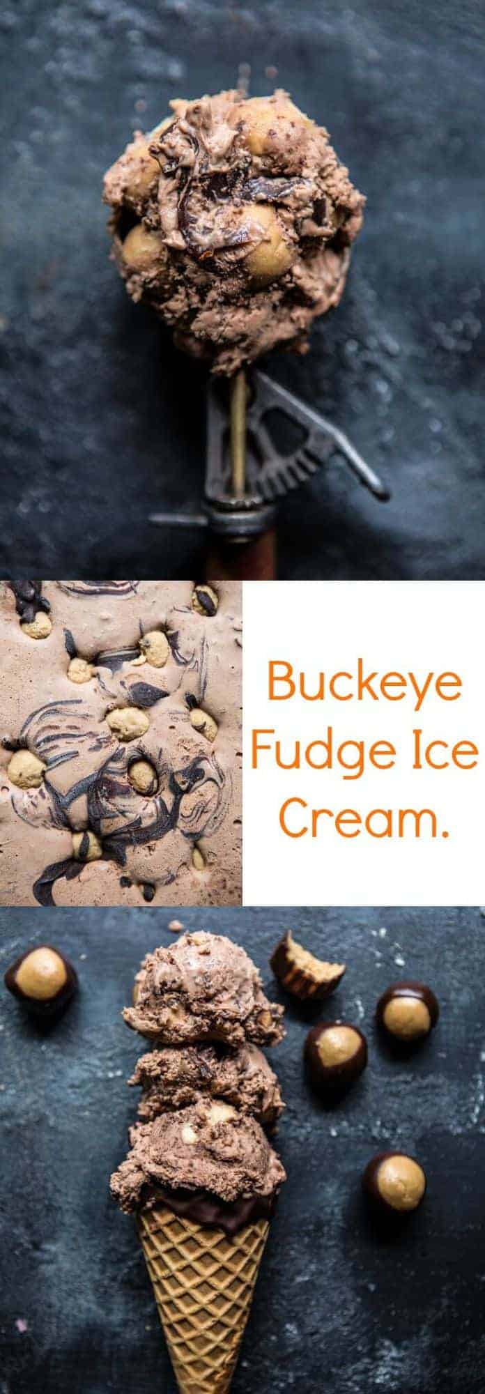 Buckeye Fudge Ice Cream | halfbakedharvest.com @hbharvest