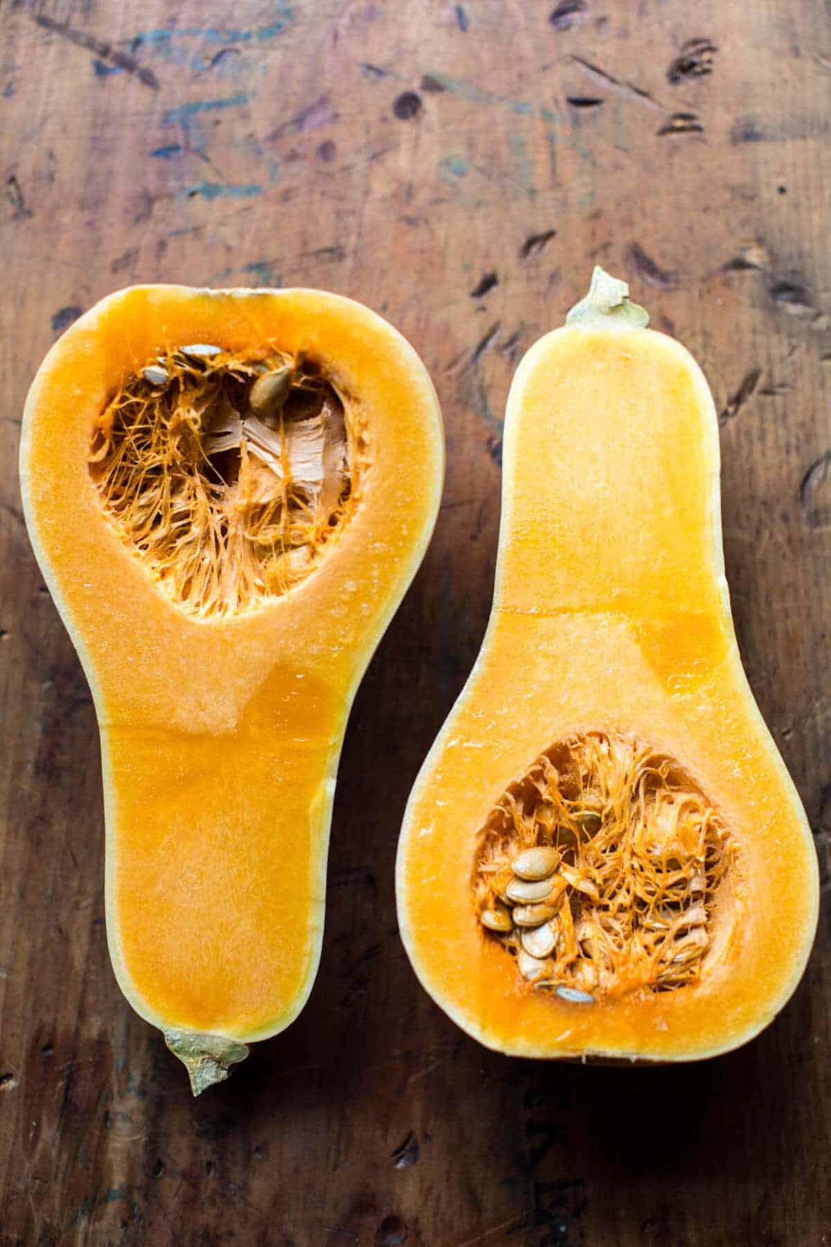 Roasted Butternut Squash Apple Burrata Pizza | halfbakedharvest.com @hbharvest