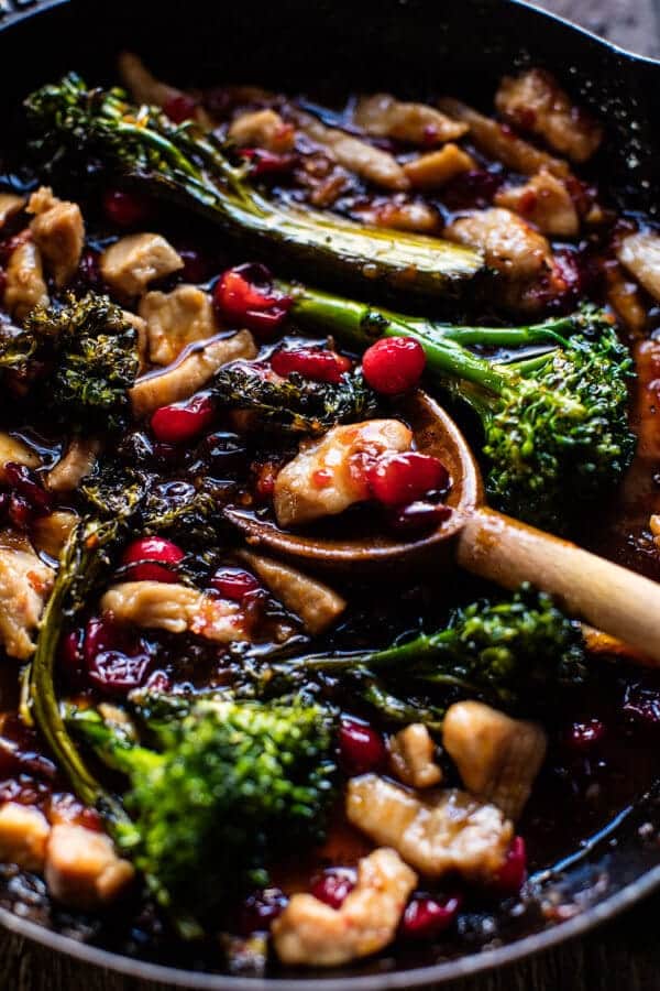 20 Minute Cranberry Orange Stir Fry | halfbakedharvest.com @hbharvest