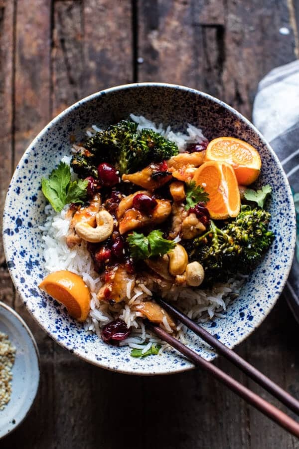 20 Minute Cranberry Orange Stir Fry | halfbakedharvest.com @hbharvest
