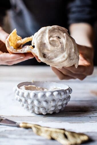 Apple Cinnamon Rolls with Cream Cheese Chai Frosting | halfbakedharvest.com @hbharvest