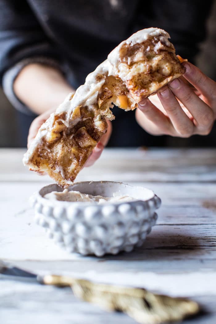Apple Cinnamon Rolls with Cream Cheese Chai Frosting | halfbakedharvest.com @hbharvest