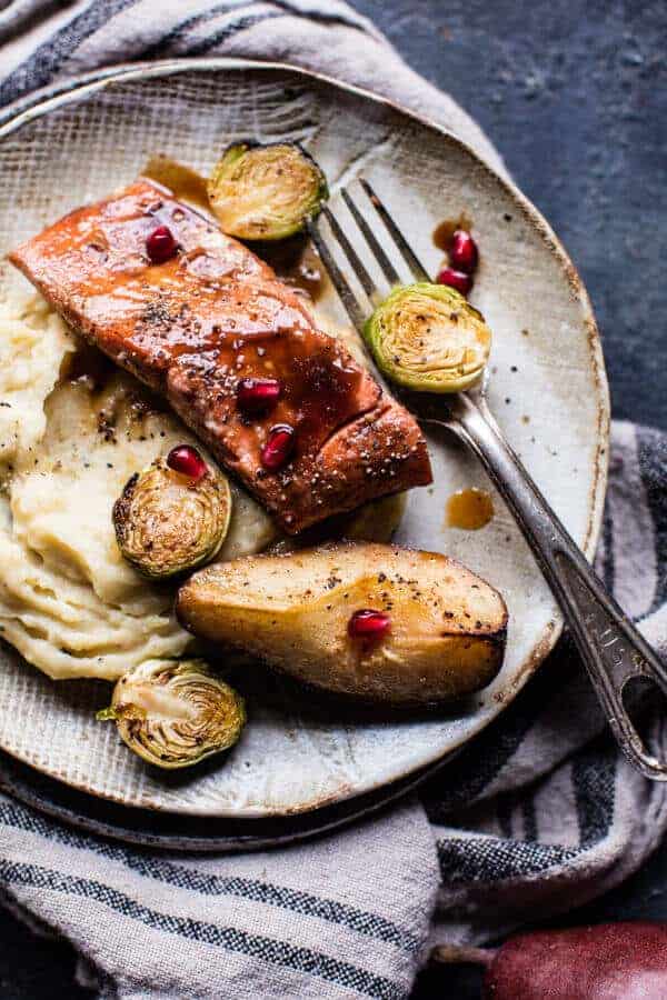 Maple Glazed Baked Salmon | halfbakedharvest.com @hbharvest