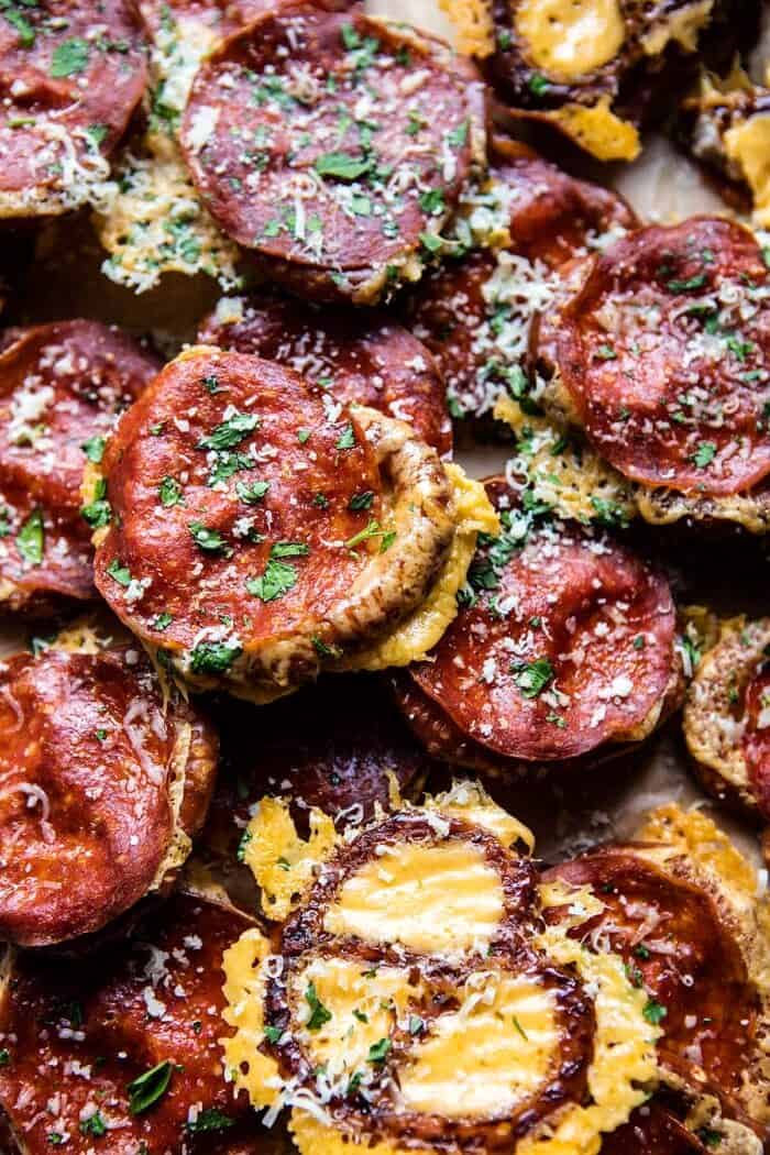 3 Ingredient Cheesy Pizza Pretzels | halfbakedharvest.com @hbharvest