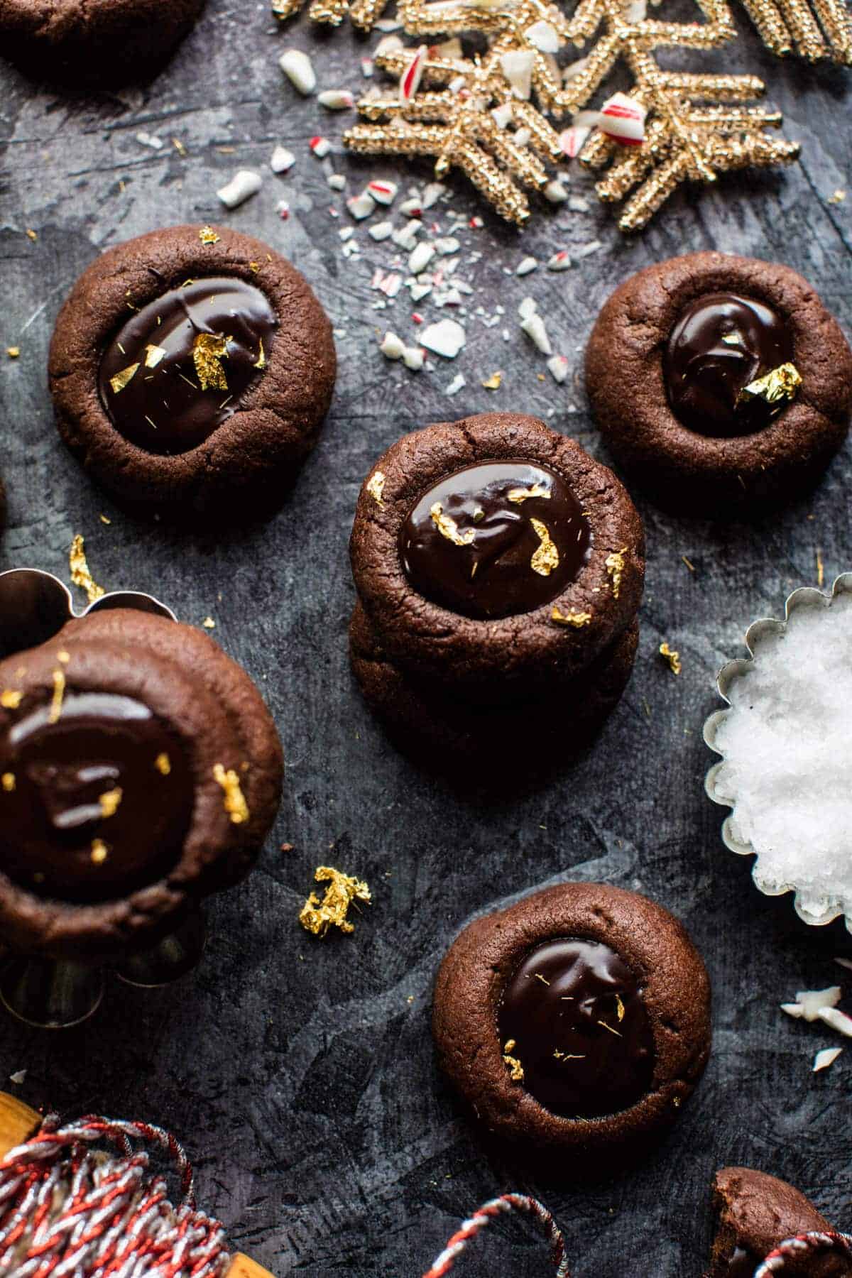 Chocolate Espresso Thumbprint Cookies | halfbakedharvest.com @hbharvest