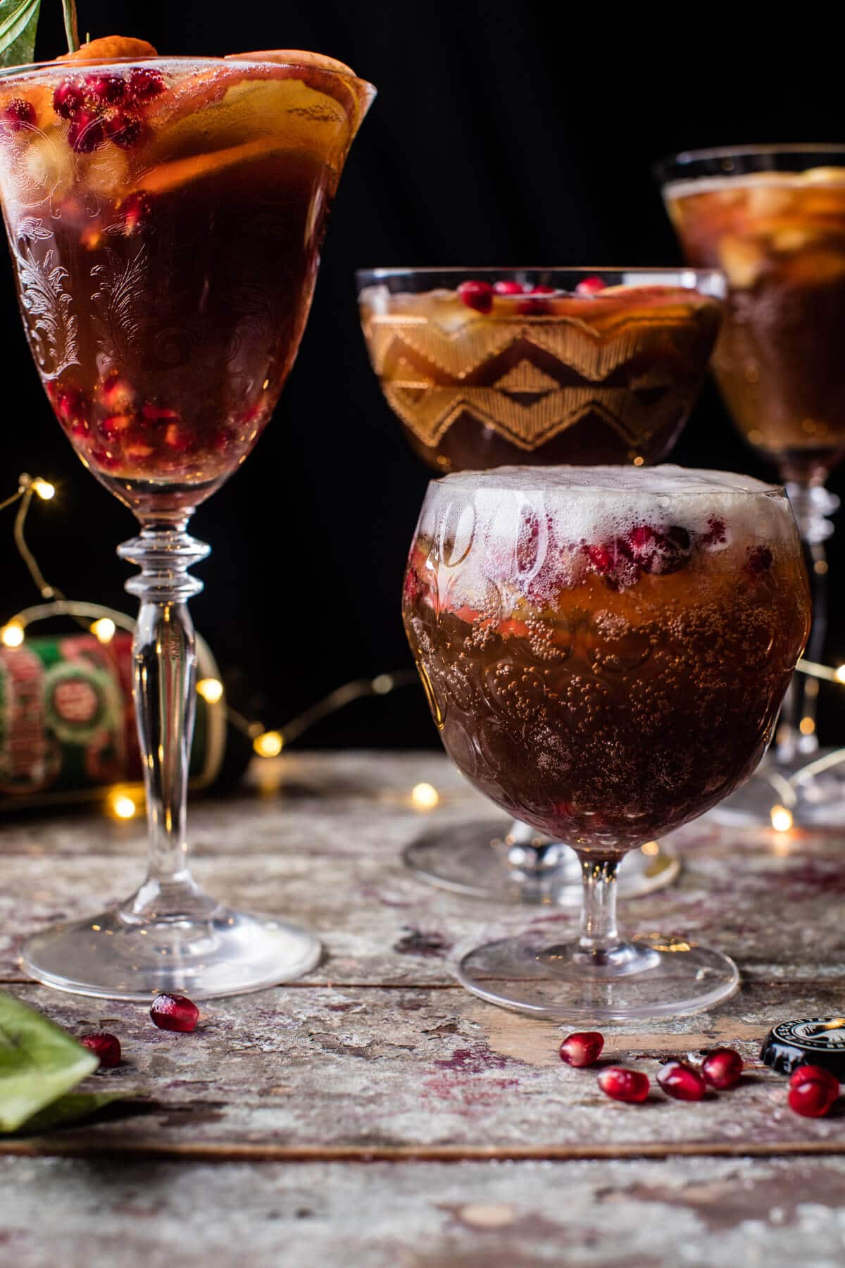 Christmas Ale Sangria | halfbakedharvest.com @hbharvest