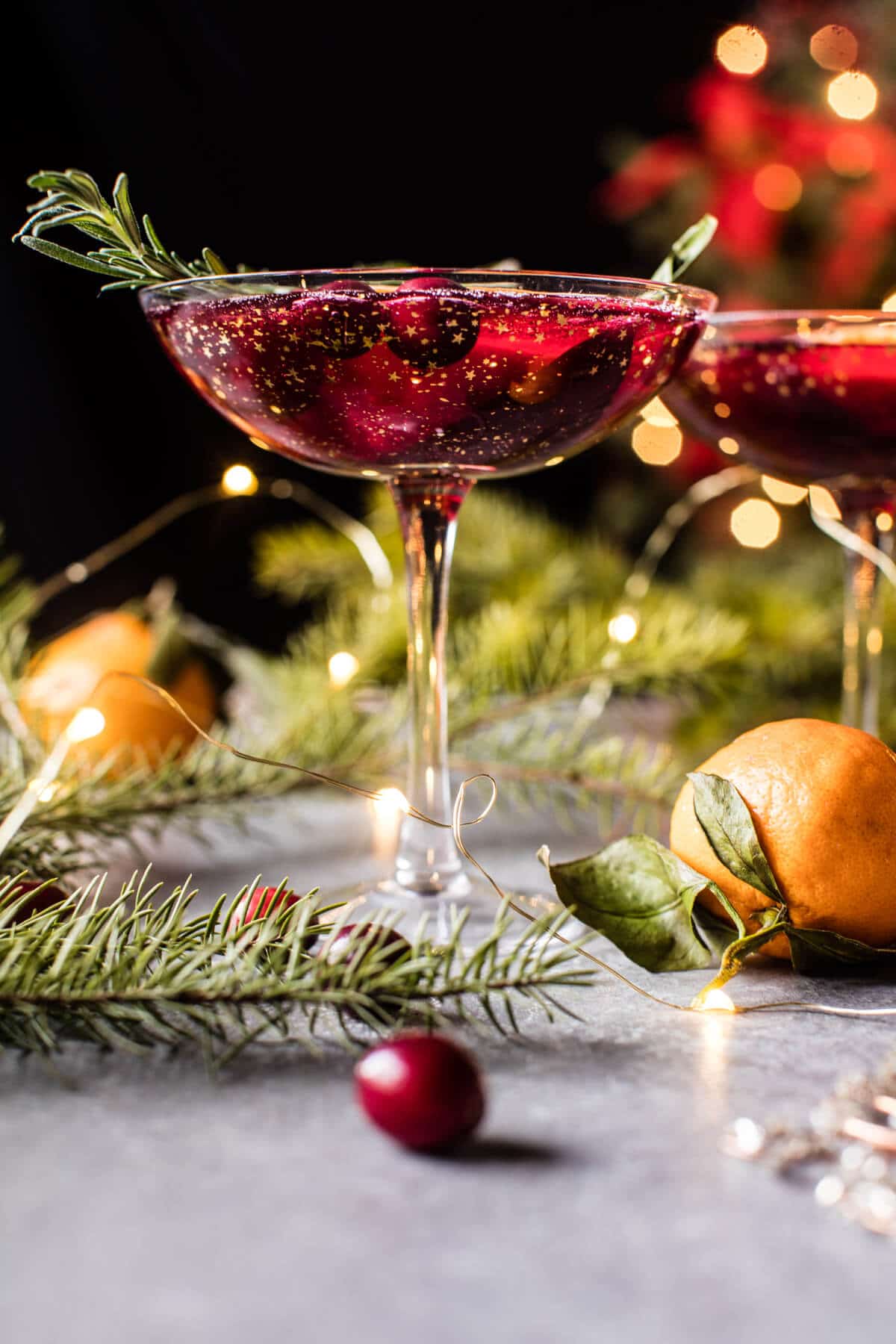 Poinsettia Spritz Punch | halfbakedharvest.com @hbharvest