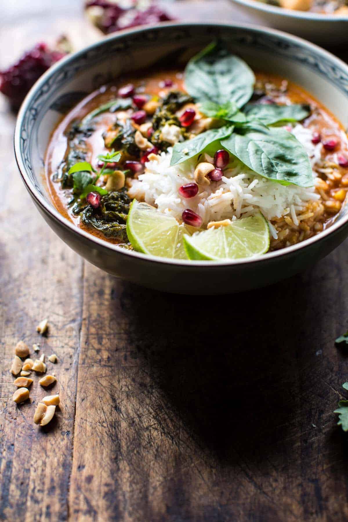 Crockpot Thai Broccoli Rabe Chicken Curry | halfbakedharvest.com @hbharvest