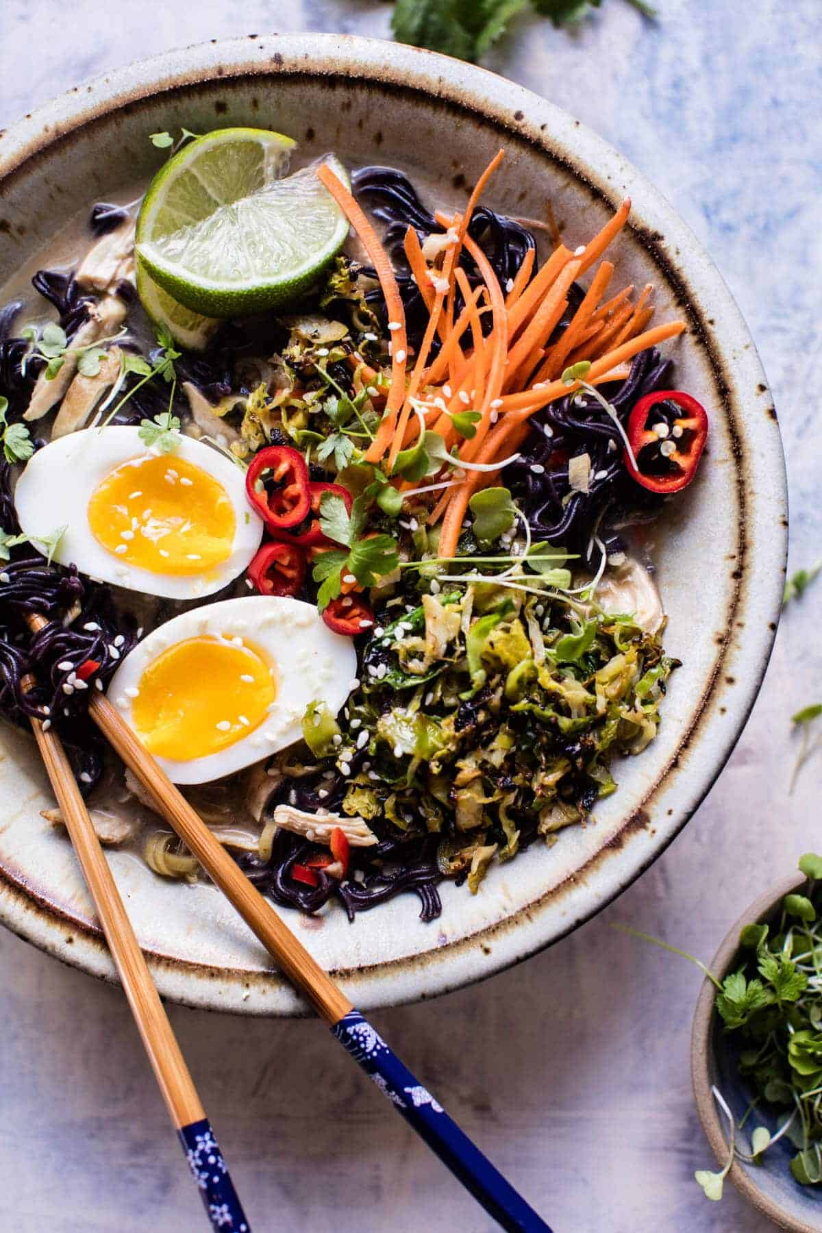 Detox Coconut Lemongrass Chicken Ramen | halfbakedharvest.com @hbharvest