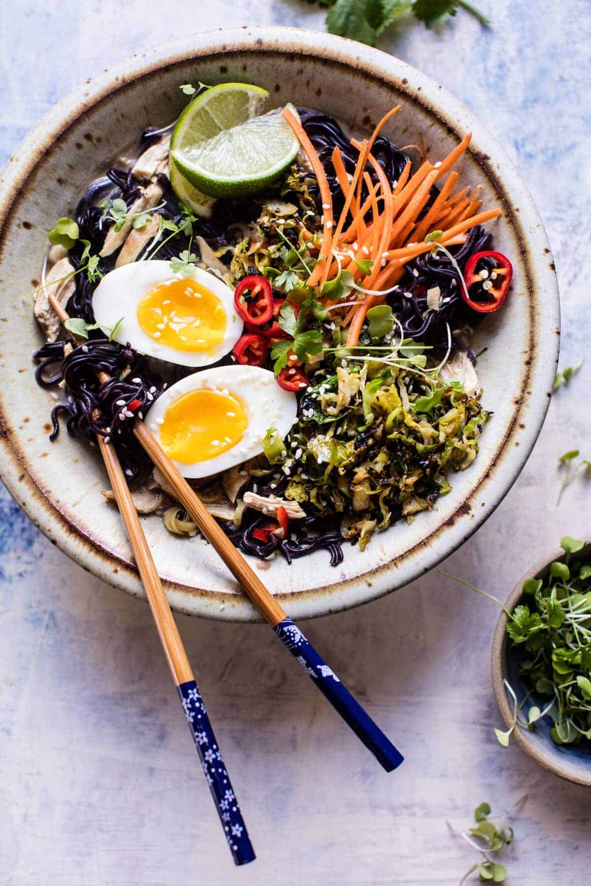 Detox Coconut Lemongrass Chicken Ramen | halfbakedharvest.com @hbharvest