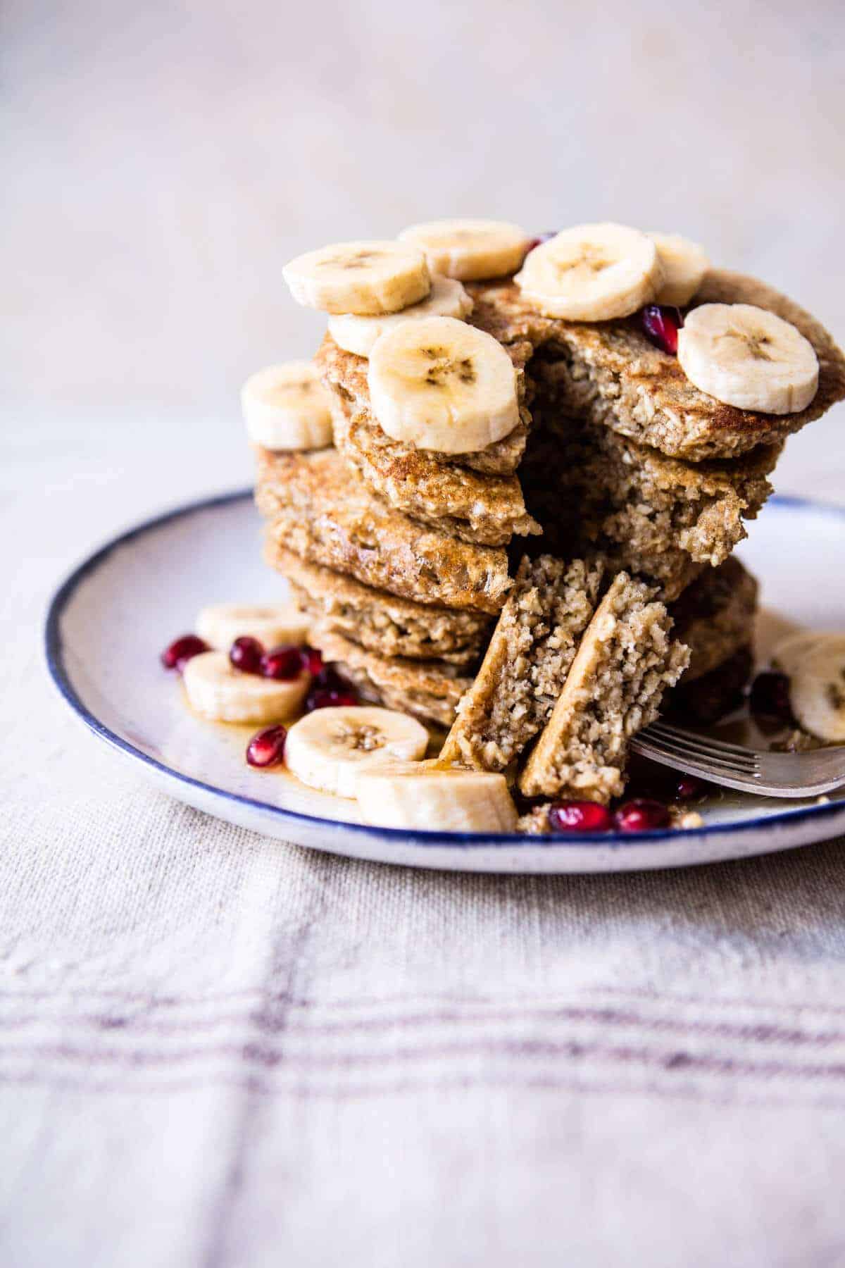 Healthy Chai Banana Pancakes | halfbakedharvest.com @hbharvest