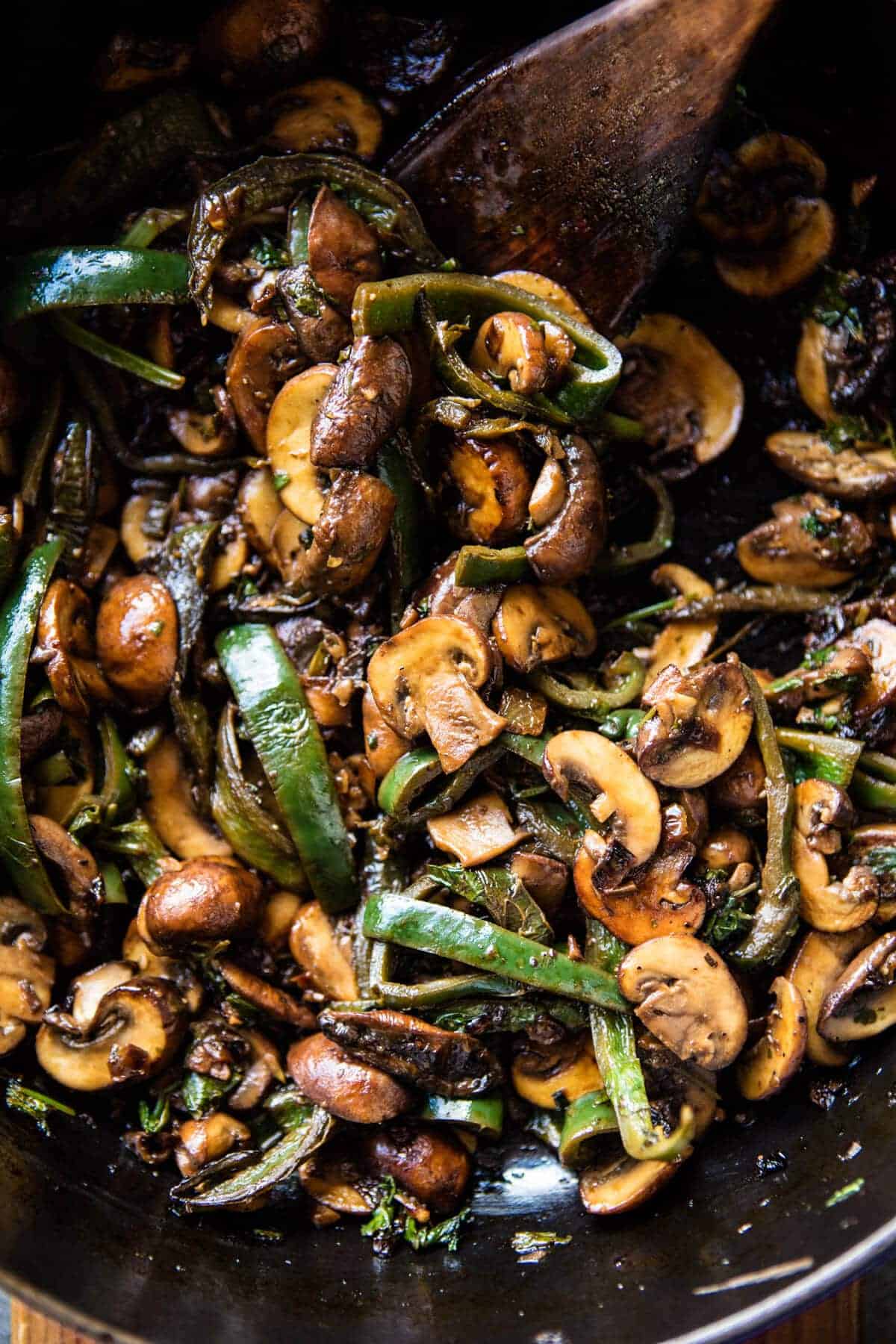 Poblano Mushroom Tacos with Cilantro Yogurt Sauce | halfbakedharvest.com @hbharvest
