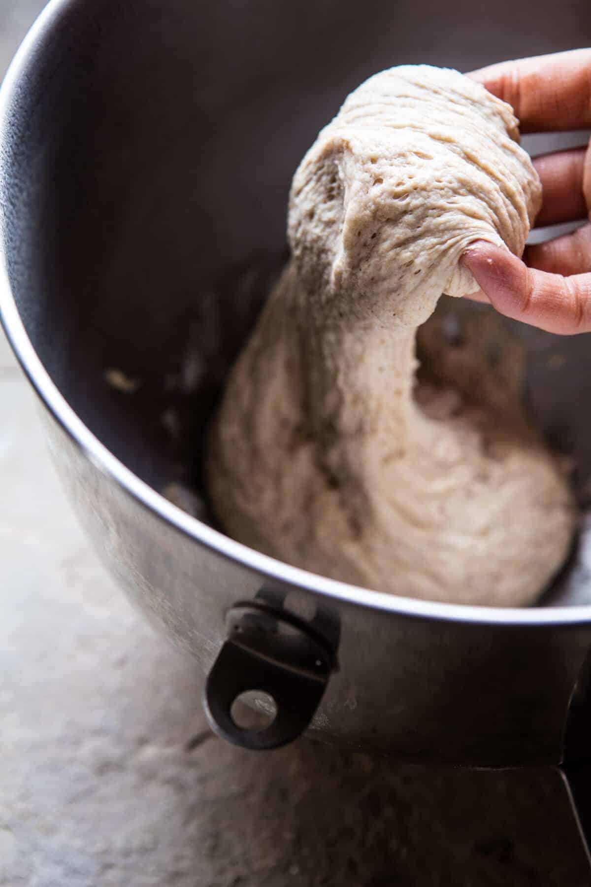 Whole Wheat Spinach and Artichoke Pizza | halfbakedharvest.com @hbharvest