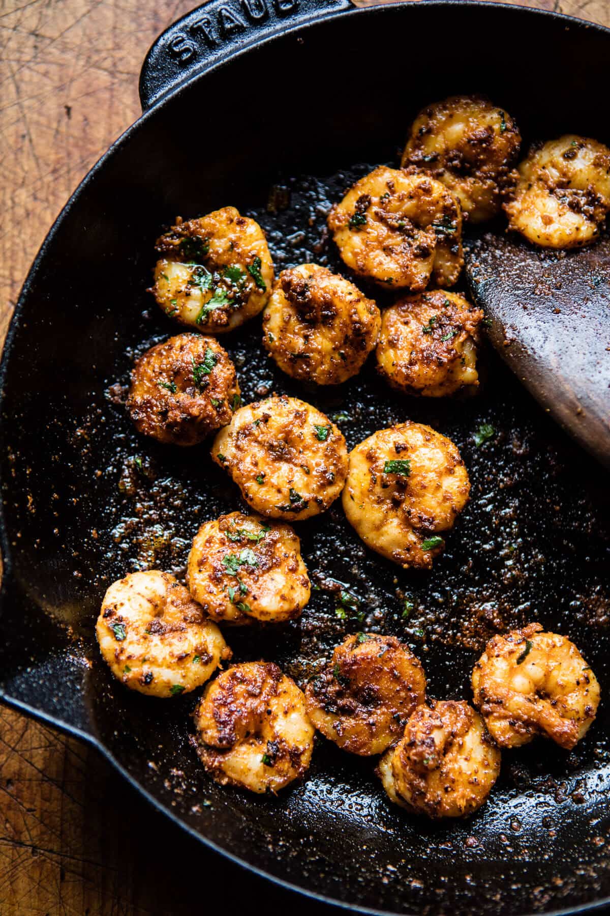 Lighter Shrimp Po Boys with Avocado Mango Slaw | halfbakedharvest.com @hbharvest