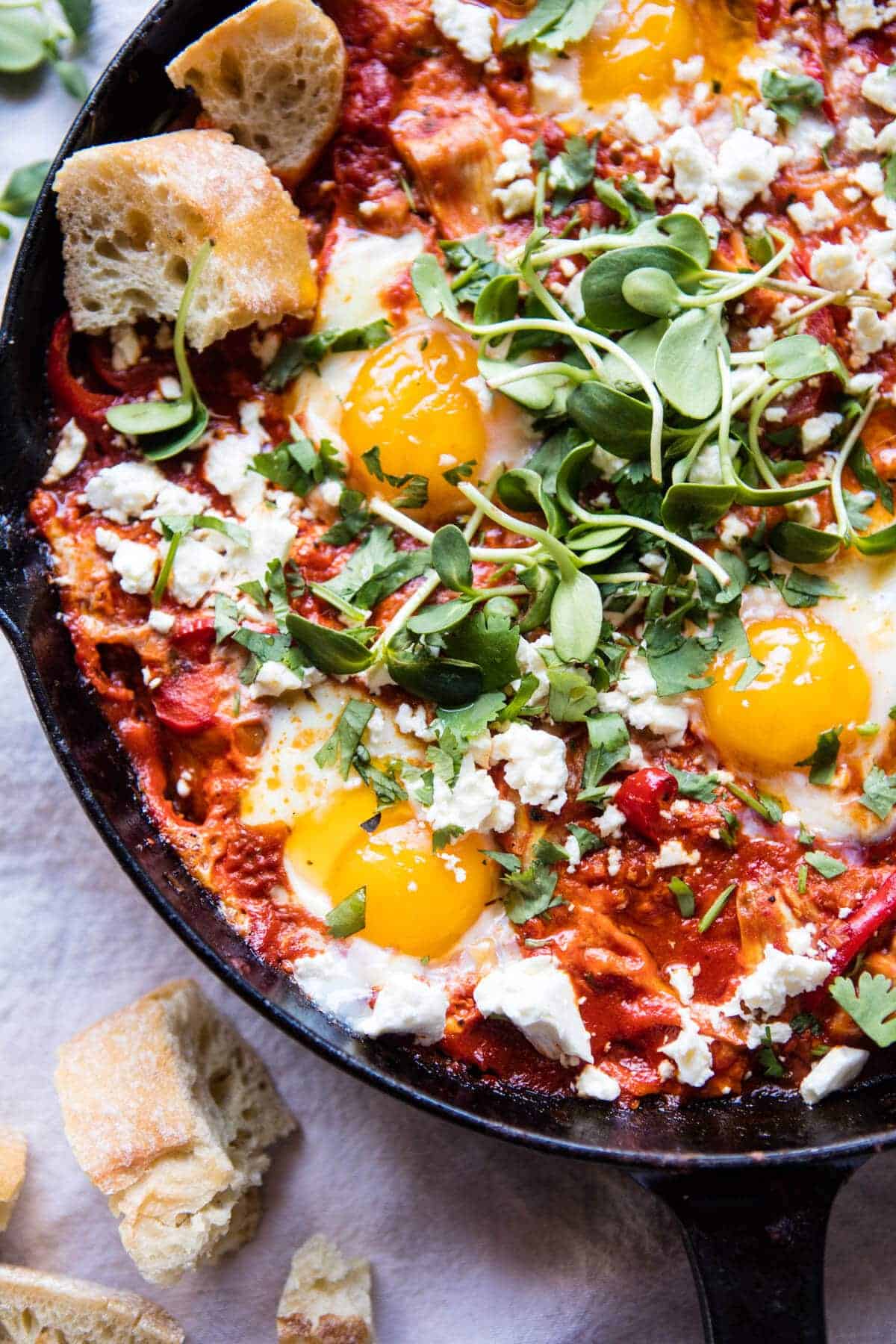 Artichoke Shakshuka | halfbakedharvest.com @hbharvest