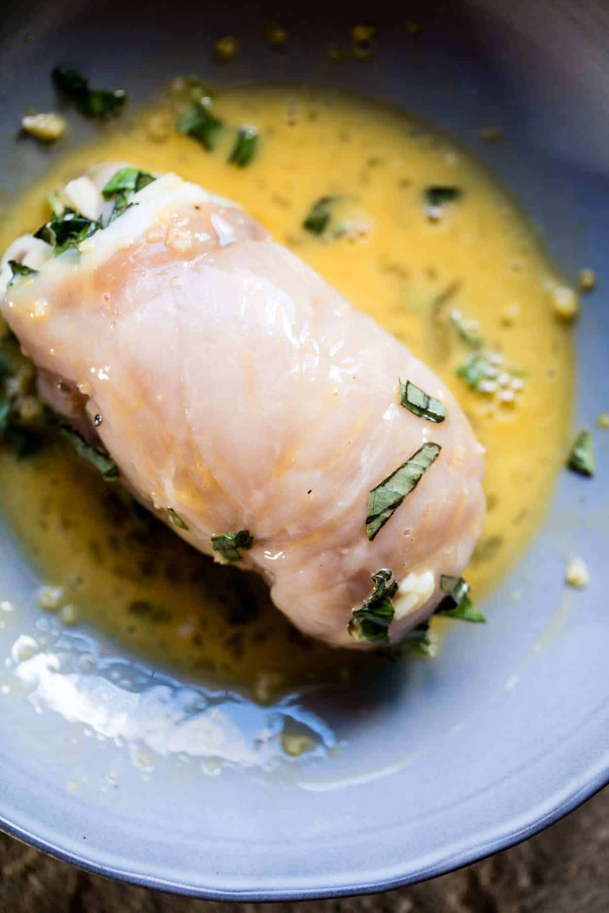 Crispy Baked Basil Chicken Cordon Bleu | halfbakedharvest.com @hbharvest