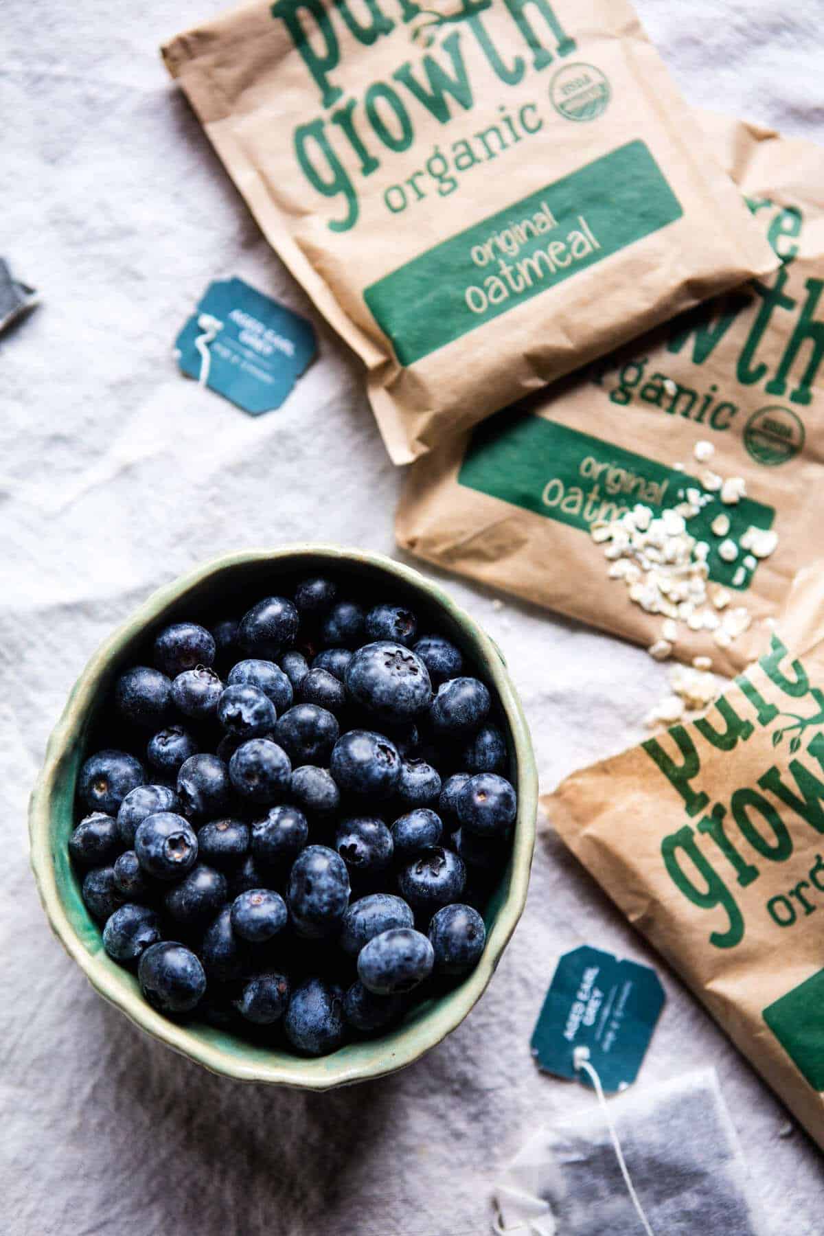 Earl Grey Blueberry Oatmeal | halfbakedharvest.com @hbharvest