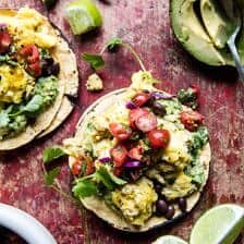 Huevos Rancheros Scrambled Eggs | halfbakedharvest.com @hbharvest