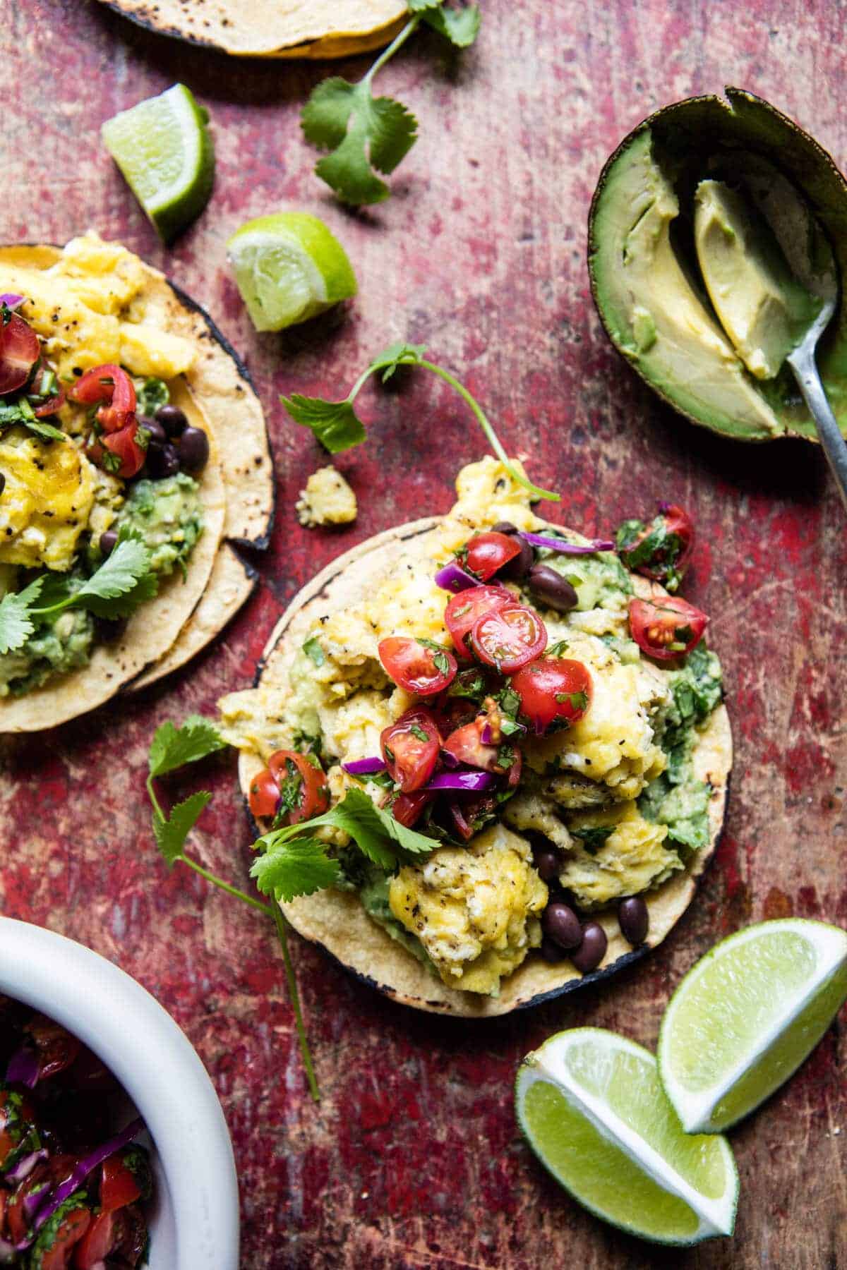 Huevos Rancheros Scrambled Eggs | halfbakedharvest.com @hbharvest