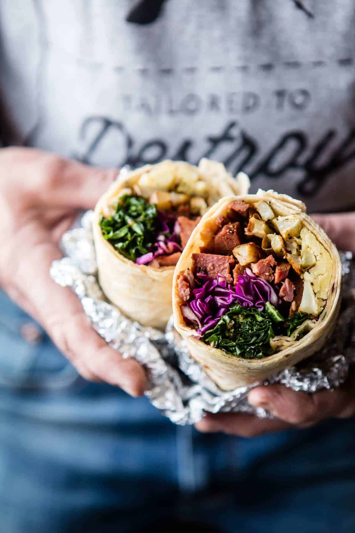 Irishman's Beef Brisket Burrito | halfbakedharvest.com @hbharvest