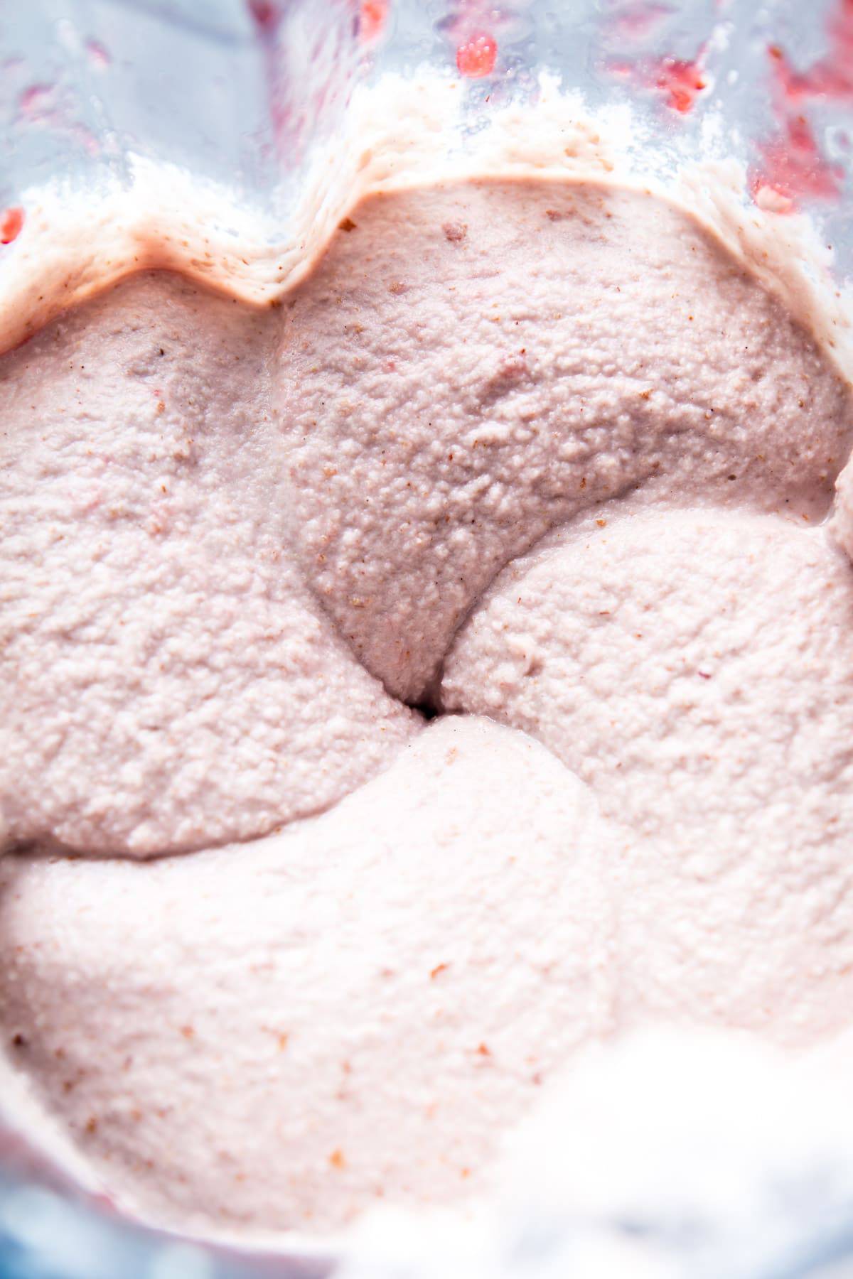 Strawberry Ripple Almond Cheesecake | halfbakedharvest.com @hbharvest