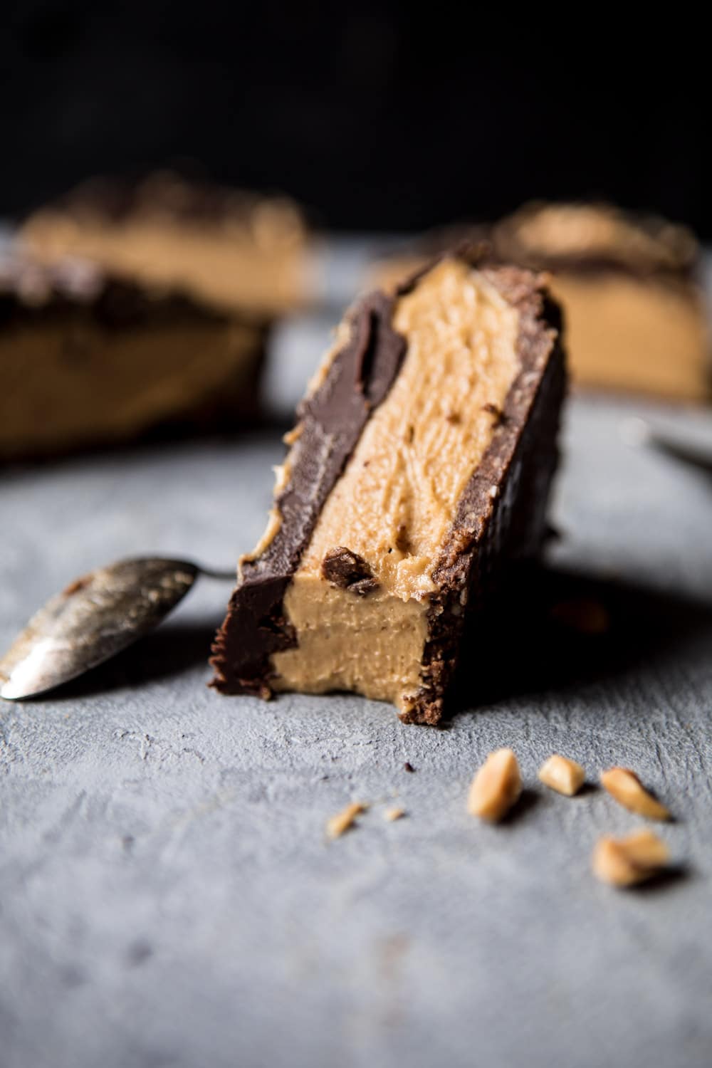 Frozen Peanut Butter Cup Pie | halfbakedharvest.com @hbharvest