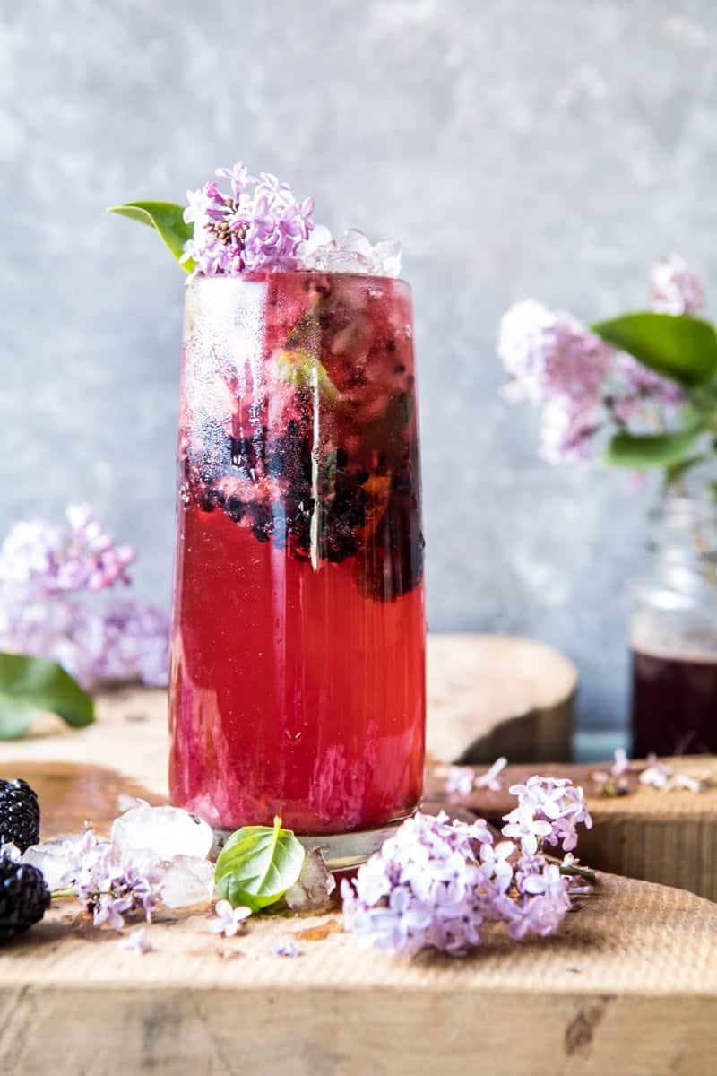 Blackberry Lilac Mojito | halfbakedharvest.com @hbharvest