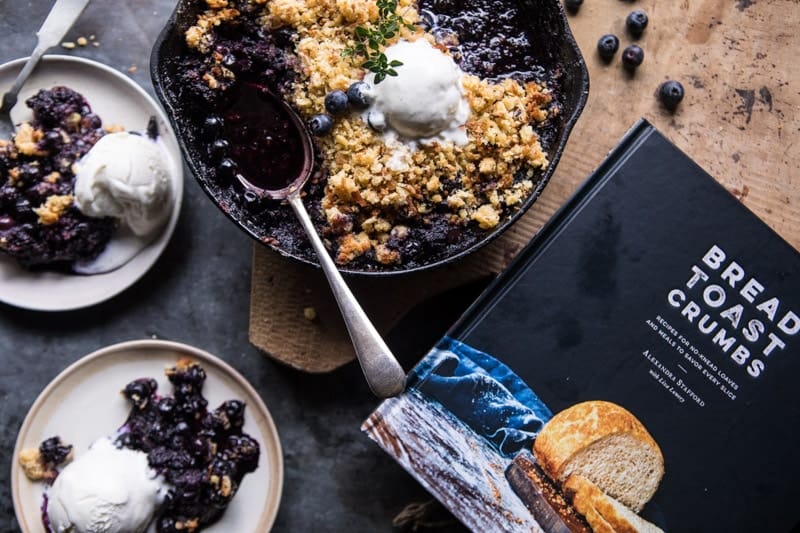 Blueberry Brown Betty | halfbakedharvest.com @hbharvest