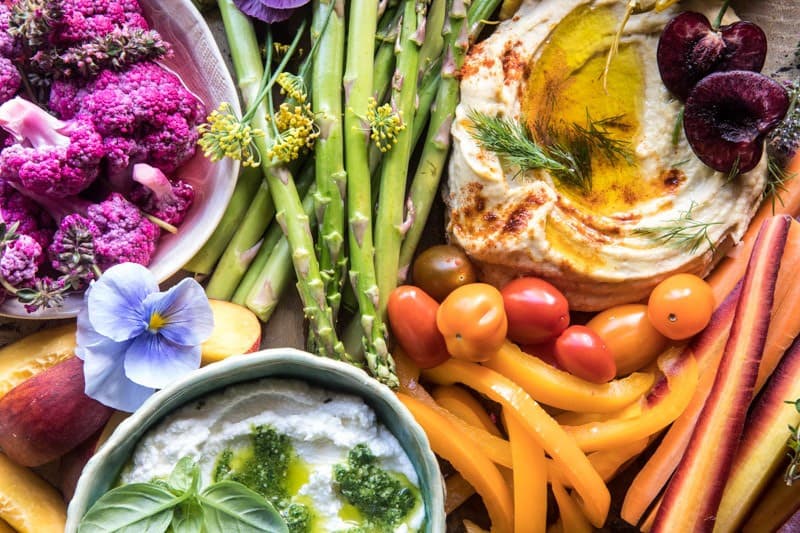Farmers Market Pickled Crudité Platter | halfbakedharvest.com @hbharvest