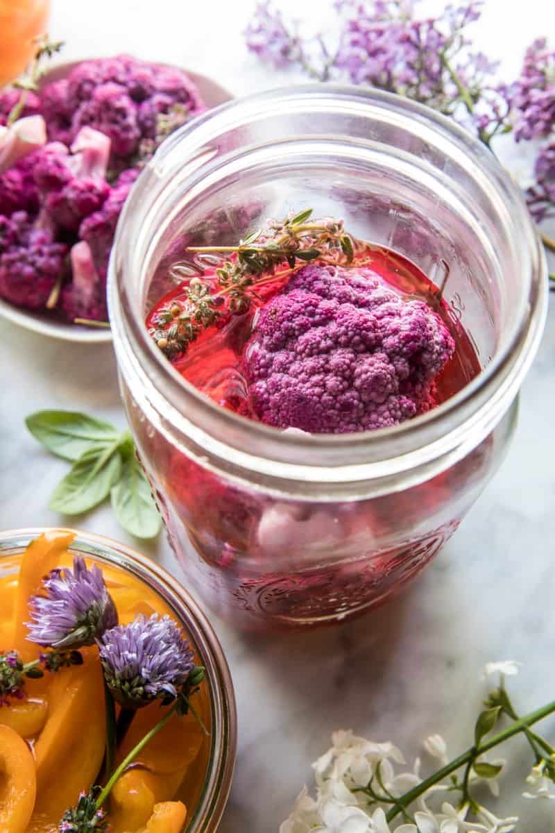 Quick Pickled Veggies | halfbakedharvest.com @hbharvest